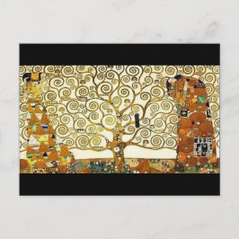 Custom. Gustav Klimt. Baum des Lebens. Postkarte