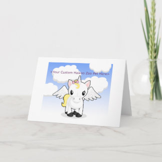 Custom Haikoo Zoo Greeting Card (Leere) Karte