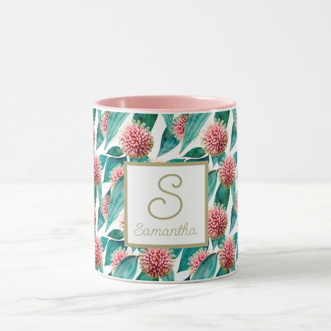 Custom Hakea Laurina Pincushion Blooms Tasse (Zentrum)