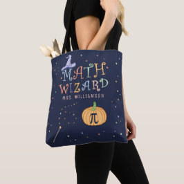 Custom Halloween Mathe Wizard Pumpkin Pi Teacher