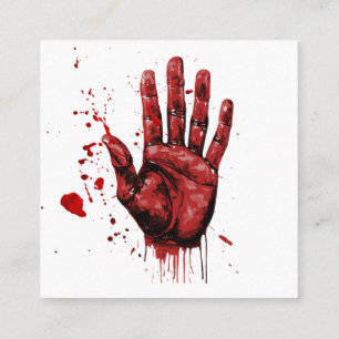 Custom Halloween-Party Einladung Pyscho