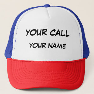 Custom Ham Radio Call-Sign Truckerkappe