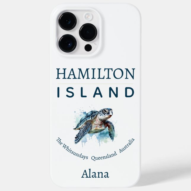 Custom Hamilton Island Case-Mate iPhone Hülle (Rückseite)