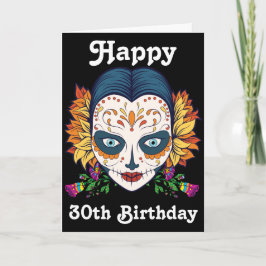 Custom Happy 30. Geburtstag Zuckerkarte Karte