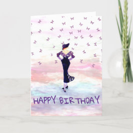 CUSTOM HAPPY BIRTHDAY CARD KARTE