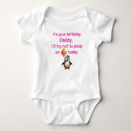 Custom Happy Birthday, Funny Geschenk von Baby, Baby Strampler