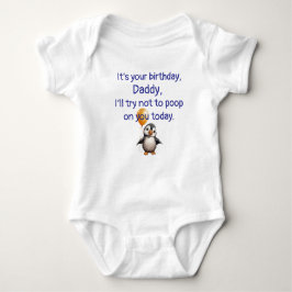 Custom Happy Birthday, Funny Geschenk von Baby, Baby Strampler