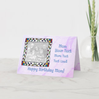 Custom Happy Birthday Mama Karte