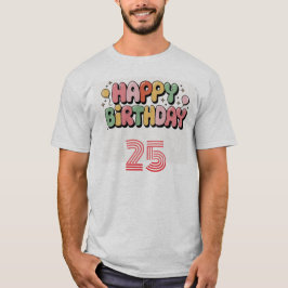 Custom Happy Geburtstagsgeschenk T - Shirt