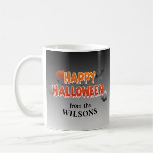 Custom Happy Halloween: Fügen Sie Ihren Familienna Kaffeetasse