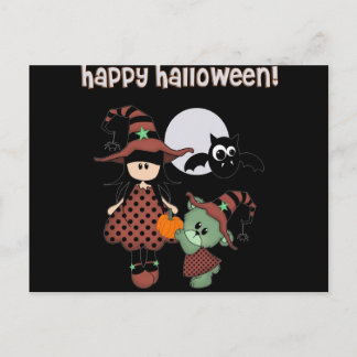 Custom Happy Halloween Postkarte