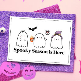 Custom Happy Halloween Spooky Season Niedliche Gei Karte
