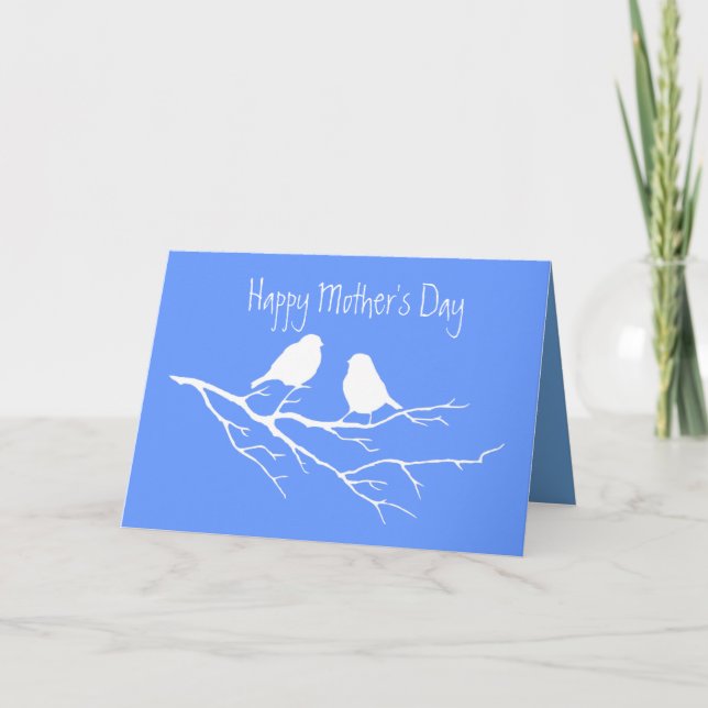 Custom Happy Mother's Day Special Friend Zwei Vöge Karte (Vorderseite)