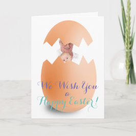 Custom Happy Oaster Egg Tender Pastellfarben Feiertagskarte