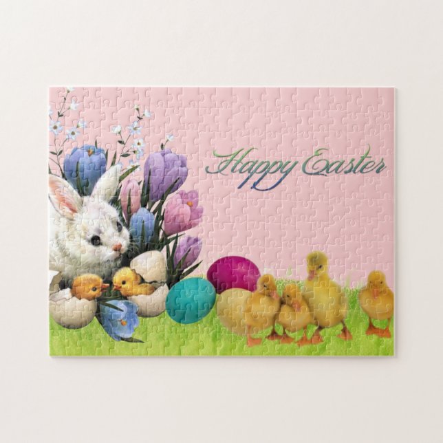 Custom Happy Oaster Puzzle 11" x 14", 252 Stück (Horizontal)