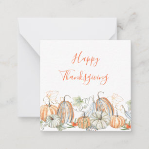 Custom Happy Thanksgiving Mitteilungskarte
