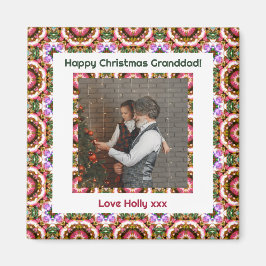 Custom Happy Weihnachts Foto Picture Keepake Gesch Magnet