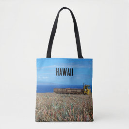 Custom Hawaii Ananas Farm Ocean View Tasche
