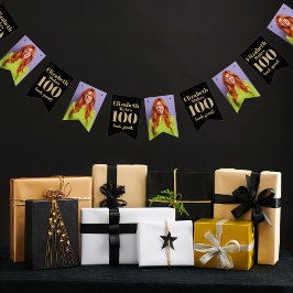 Custom Head Funny Funny Funny Face Personalisiert  Wimpelkette