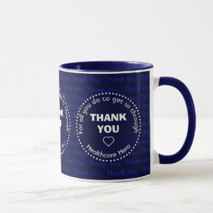 Custom Healthcare hervor DANK IHNEN Tasse
