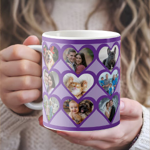 Custom Heart Foto Kaffeetasse