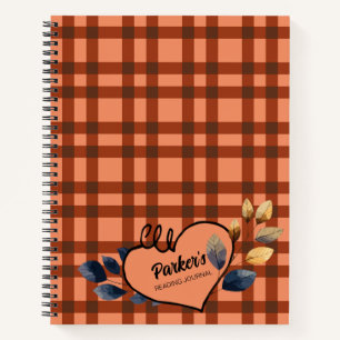 Custom Heart Reading Journal Notizbuch