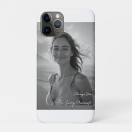 Custom Her Portrait – Simple Photo Gift for Her Case-Mate iPhone Hülle