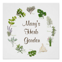 Custom Herd Garden Poster