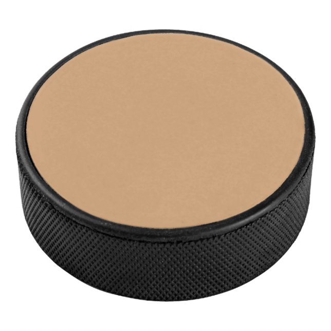 Custom Hockey Puck in Warm Sand (3/4)