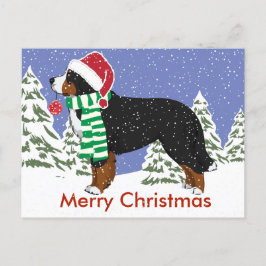 Custom Holiday Bernese Mountain Dog Weihnachten