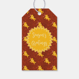 Custom Holiday Gingerbrot Geschenkanhänger