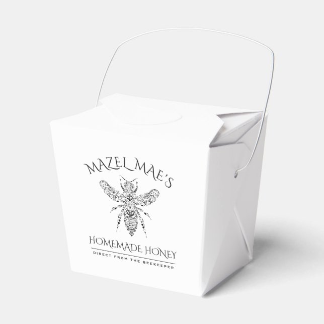 Custom Homemade Honey Geschenkschachtel (Vorderseite)