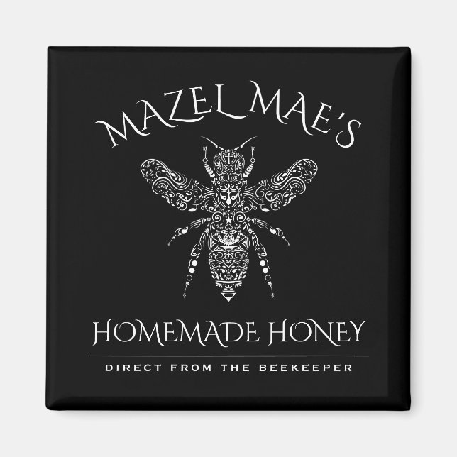 Custom Homemade Honey Magnet (Vorne)