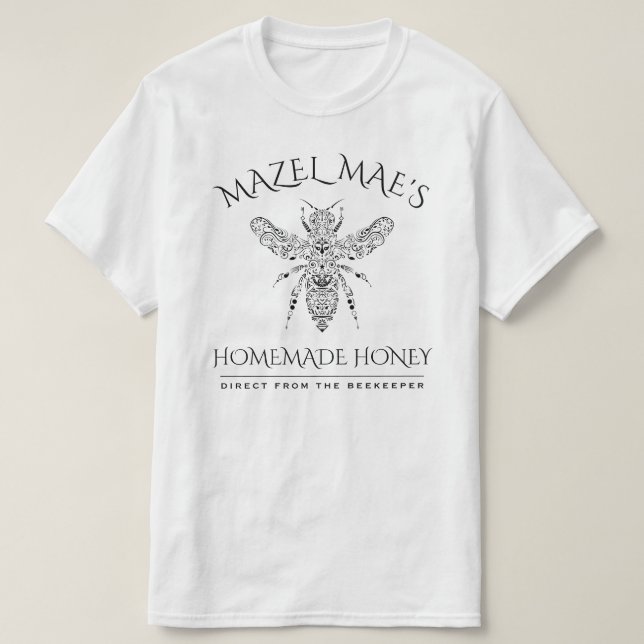 Custom Homemade Honey T-Shirt (Design vorne)