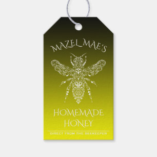 Custom Homemade Honig Flavor Labels Geschenkanhänger