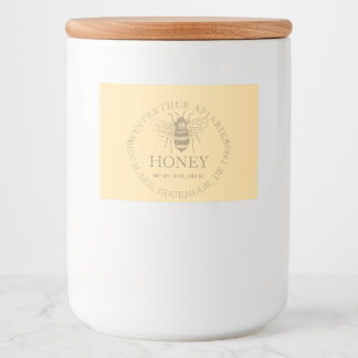 Custom Honey Business Promotional Lebensmitteletikett