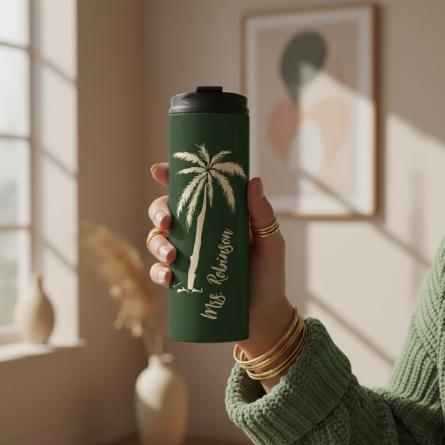 Custom Honeymoon Tumbler for Traveling Her and Him Thermosbecher (Travel Couple Insulated Tumbler – Personalized Wedding, Anniversary & Bachelorette Gift)