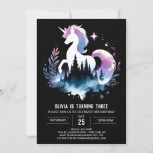 Custom Horse Birthday Einladung
