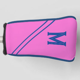 Custom Hot Pink Golf Putter Head Cover Headcover