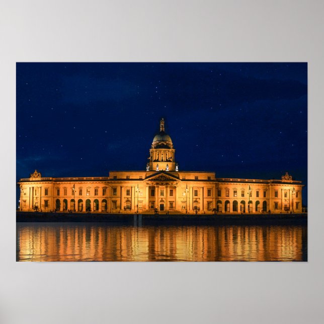 Custom House Dublin Poster (Vorne)