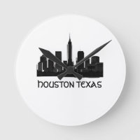 Custom Houston Texas Skyline