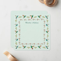 Custom Hummingbird Border