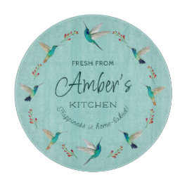 Custom Hummingbird Cutting Board Schneidebrett