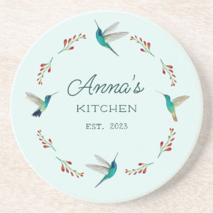 Custom Hummingbird Getränkeuntersetzer