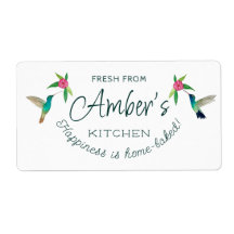 Custom Hummingbird-Label