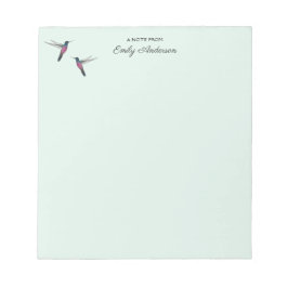 Custom Hummingbird Notizblock