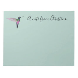 Custom Hummingbird Notizblock