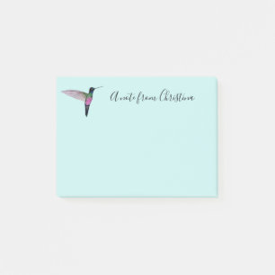 Custom Hummingbird Post-it Klebezettel