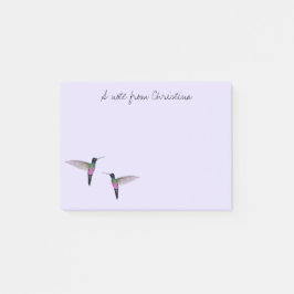 Custom Hummingbird Post-it Notes Post-it Klebezettel