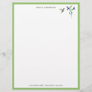 Custom Hummingbird Stationspapier